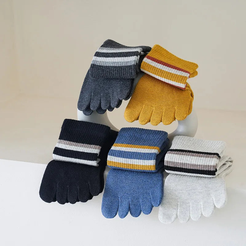 Calcetines de Dedos Altos: Rayados 8.0 Talla 39-44