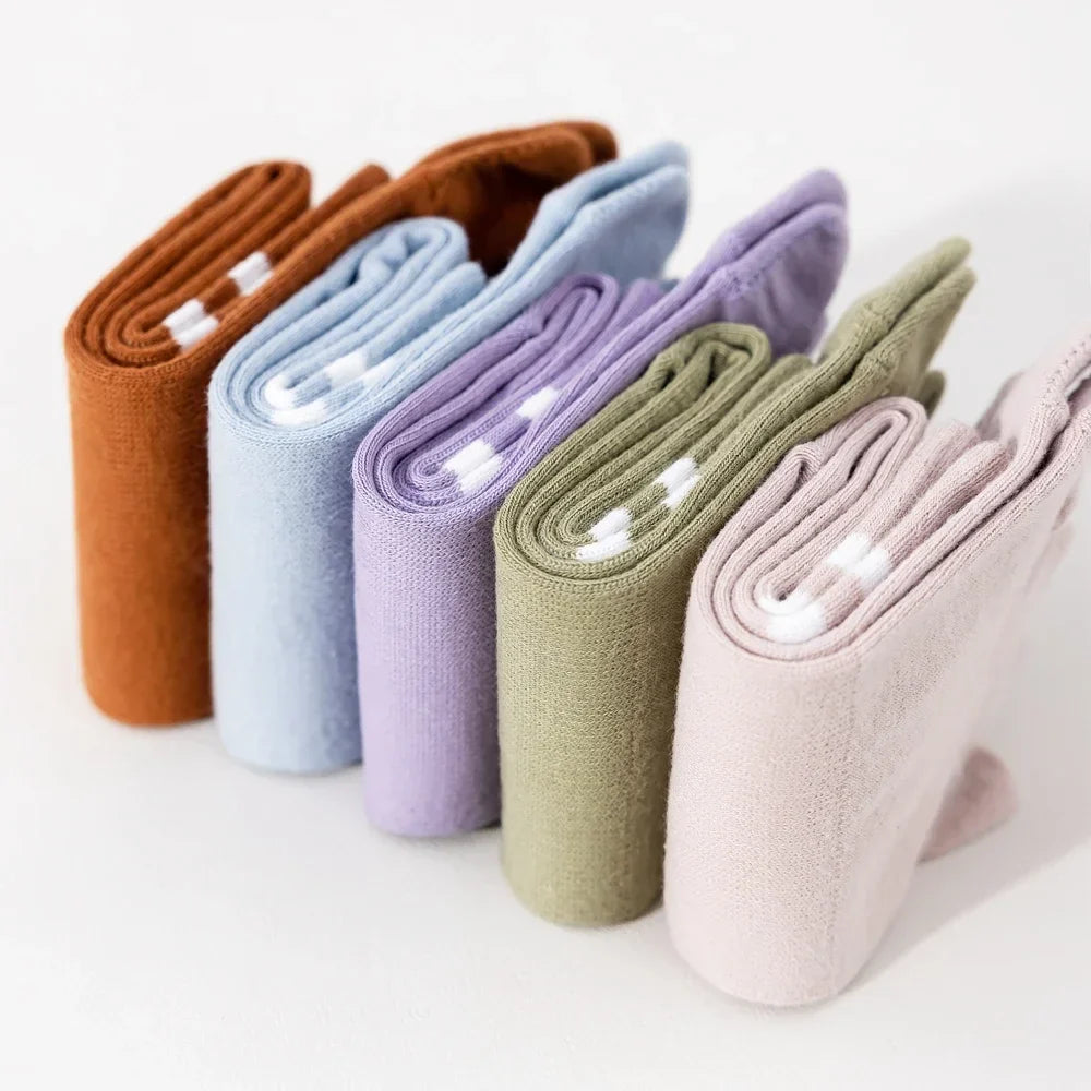 Calcetines de Dedos Altos: Rayados, Talla 35-39 (5 Pares)