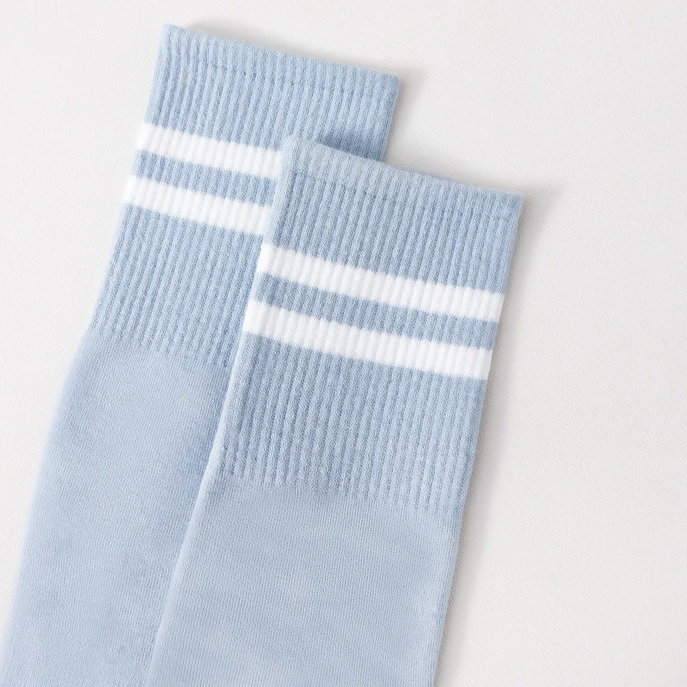 Calcetines de Dedos Altos: Rayados, Talla 35-39 (5 Pares)