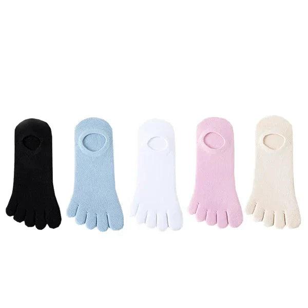 Calcetines de Dedos, Cortos pequeños (5 Pares)