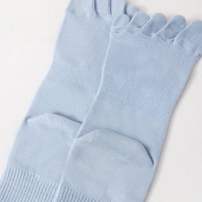 Calcetines de Dedos Altos: Rayados, Talla 35-39 (5 Pares)