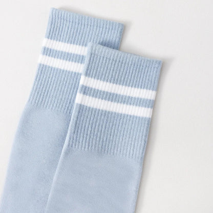 Calcetines de Dedos Altos: Rayados, Talla 35-39 (5 Pares)